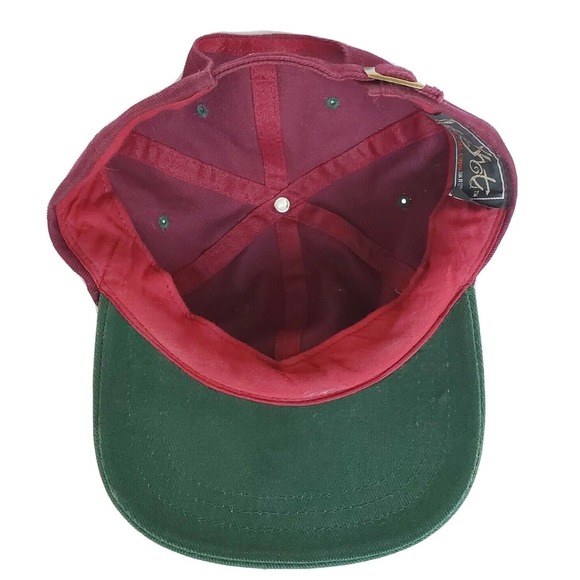 Vintage Head Shots KC Caps Red Green Baseball Hat One Size‎ Adjustable Strapback - Picture 5 of 6